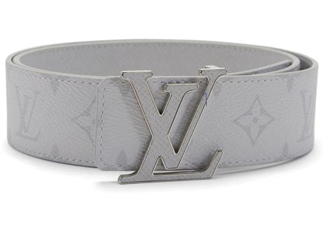 lv belts white|white Lv Belt men.